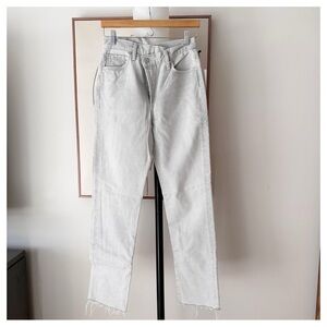 NWT AGolde Criss Cross Jeans in coin